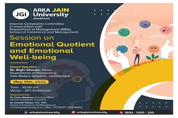 Session On Emotional Quotient and Emotional Well Being