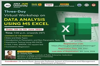 Data Analysis Using Ms Excel