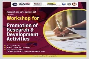 Promotion of Research & Development Activities
