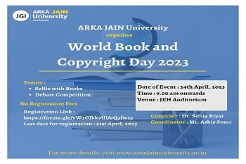 World Book And Copyright Day 2023